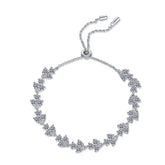 Fortune-3 Round Moissanite Bracelet