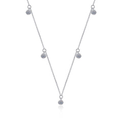 Refine Classic Moissanite Pendant