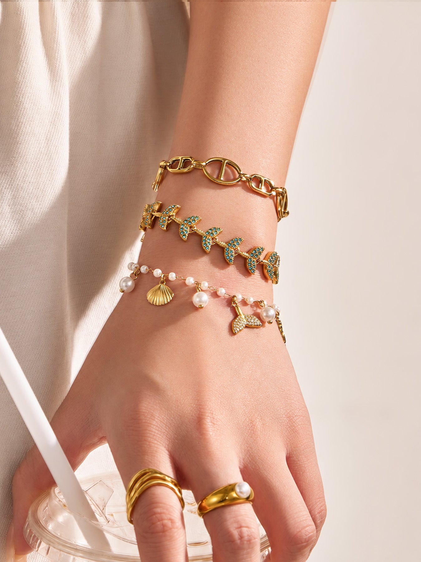 Mermaid Charm Bracelet