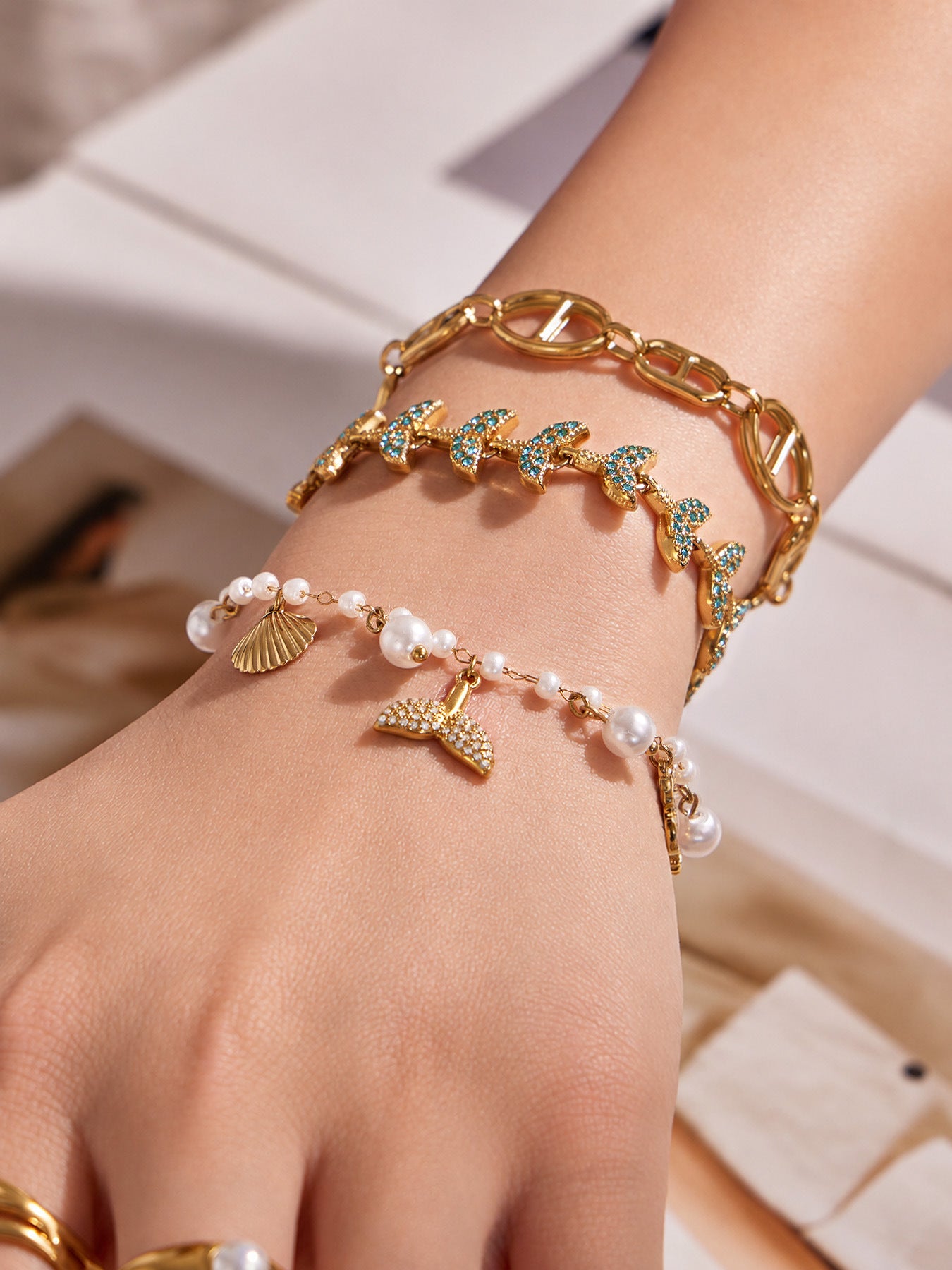 Mermaid Charm Bracelet