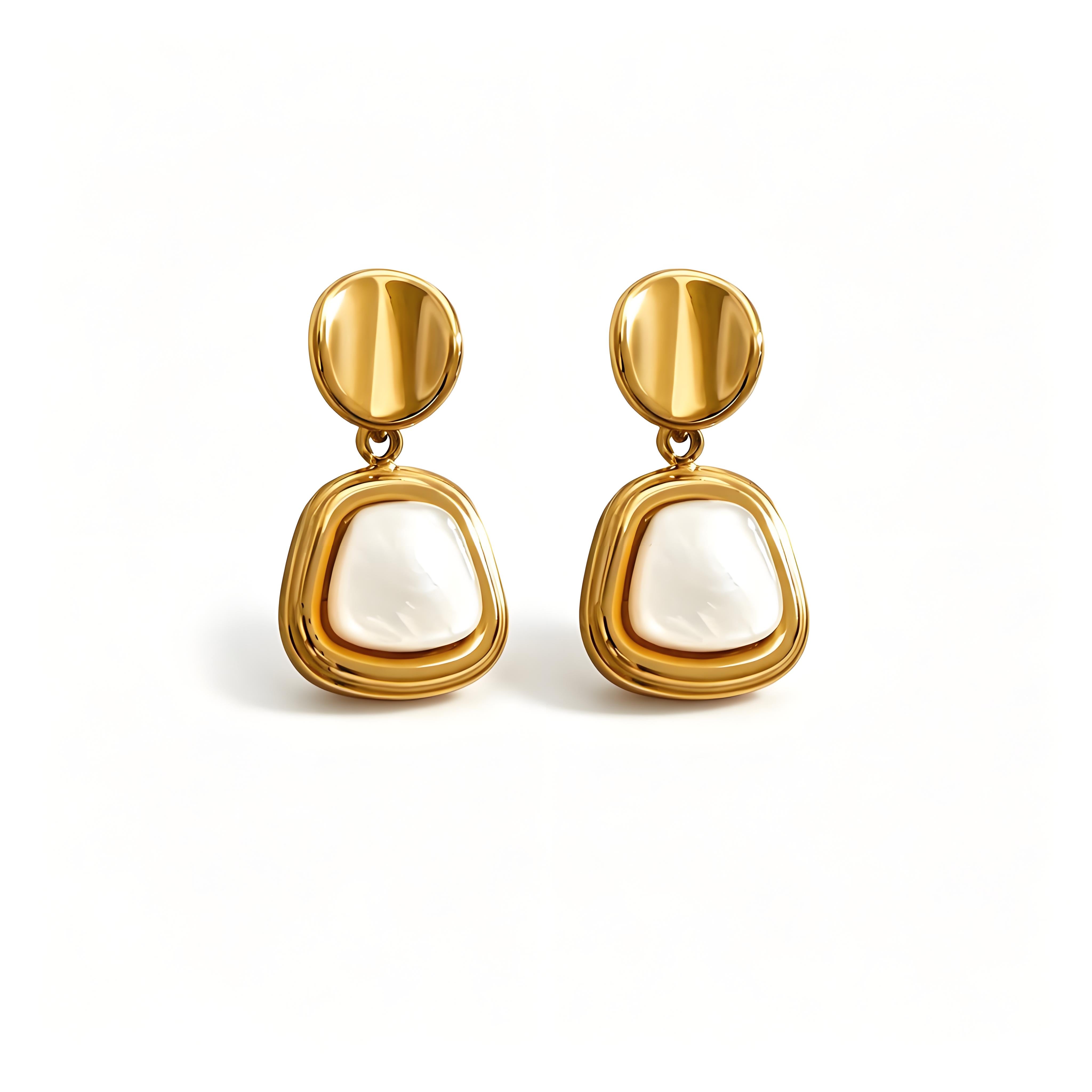 Lustre Pearl Drop Earrings