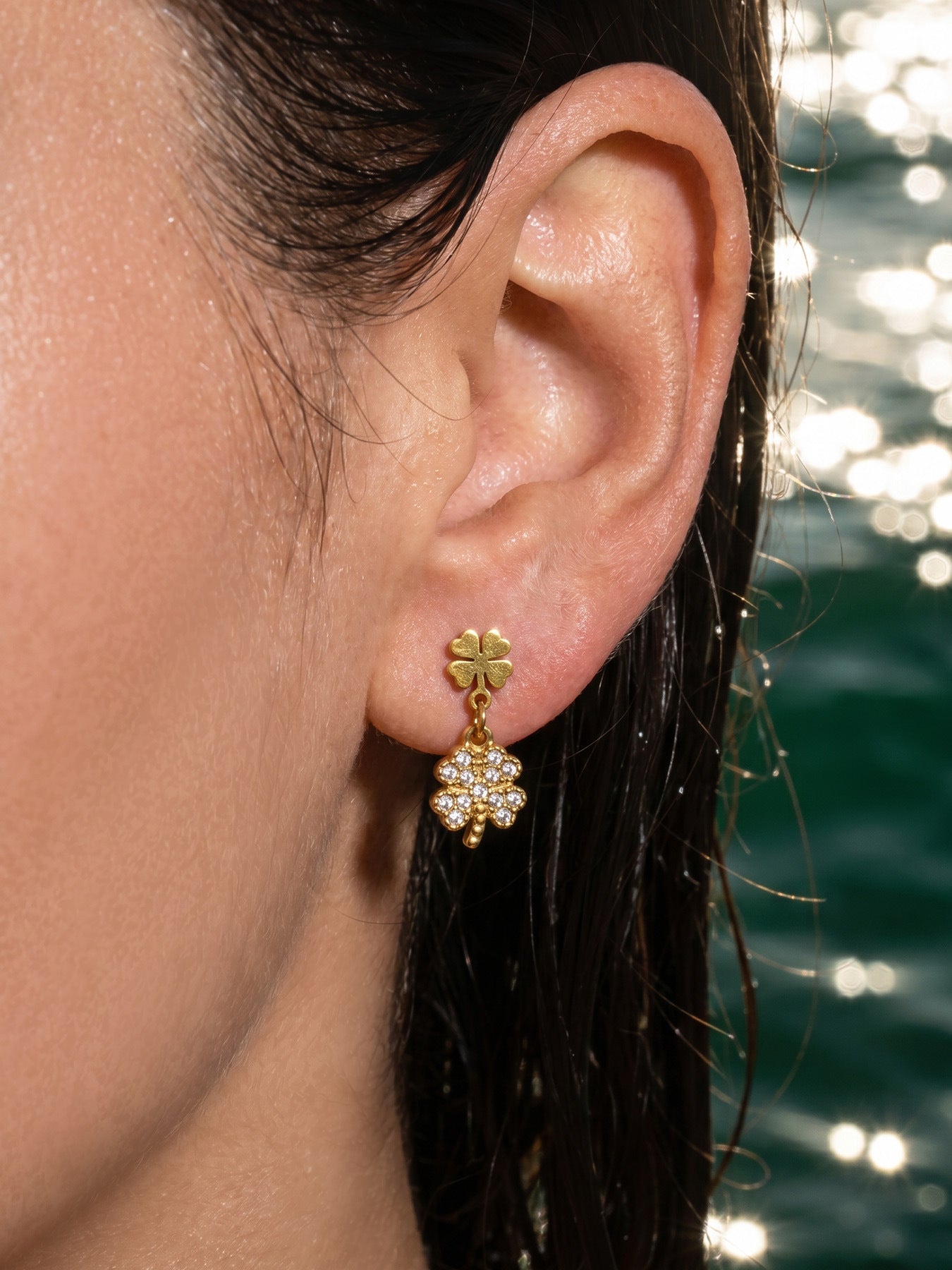 Lucky Charm Drop Earrings
