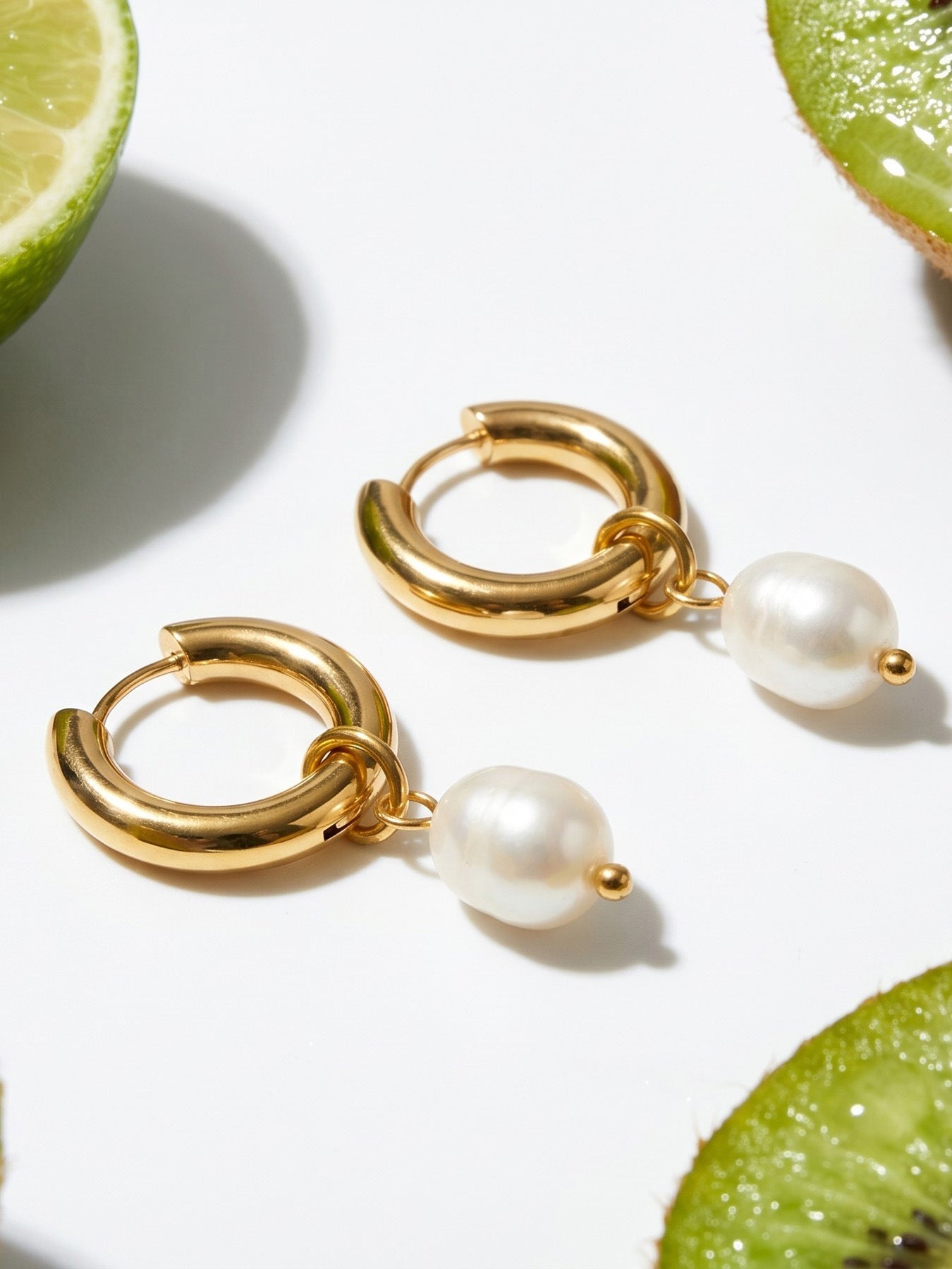 Chunky Hoop Earrings