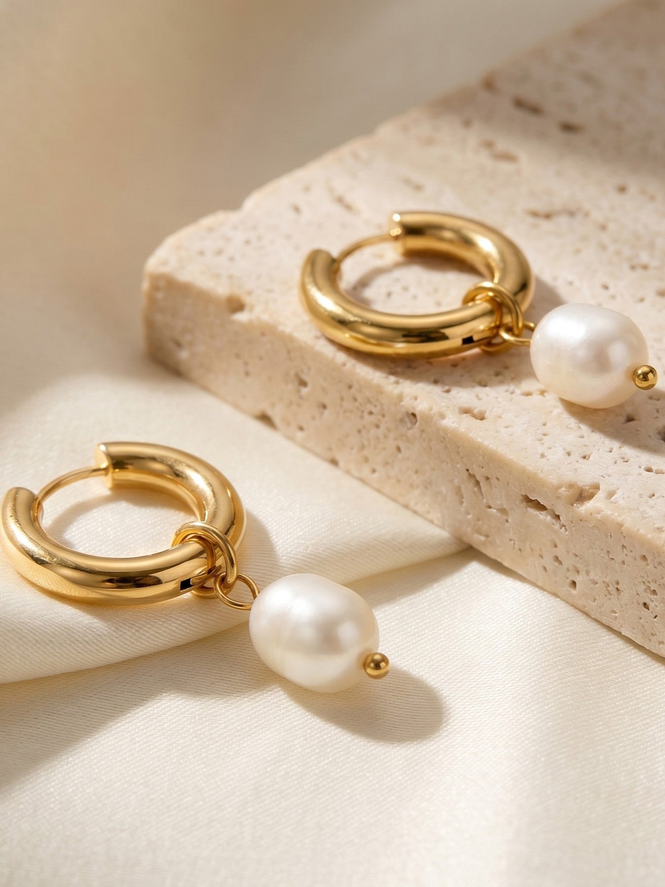 Chunky Hoop Earrings