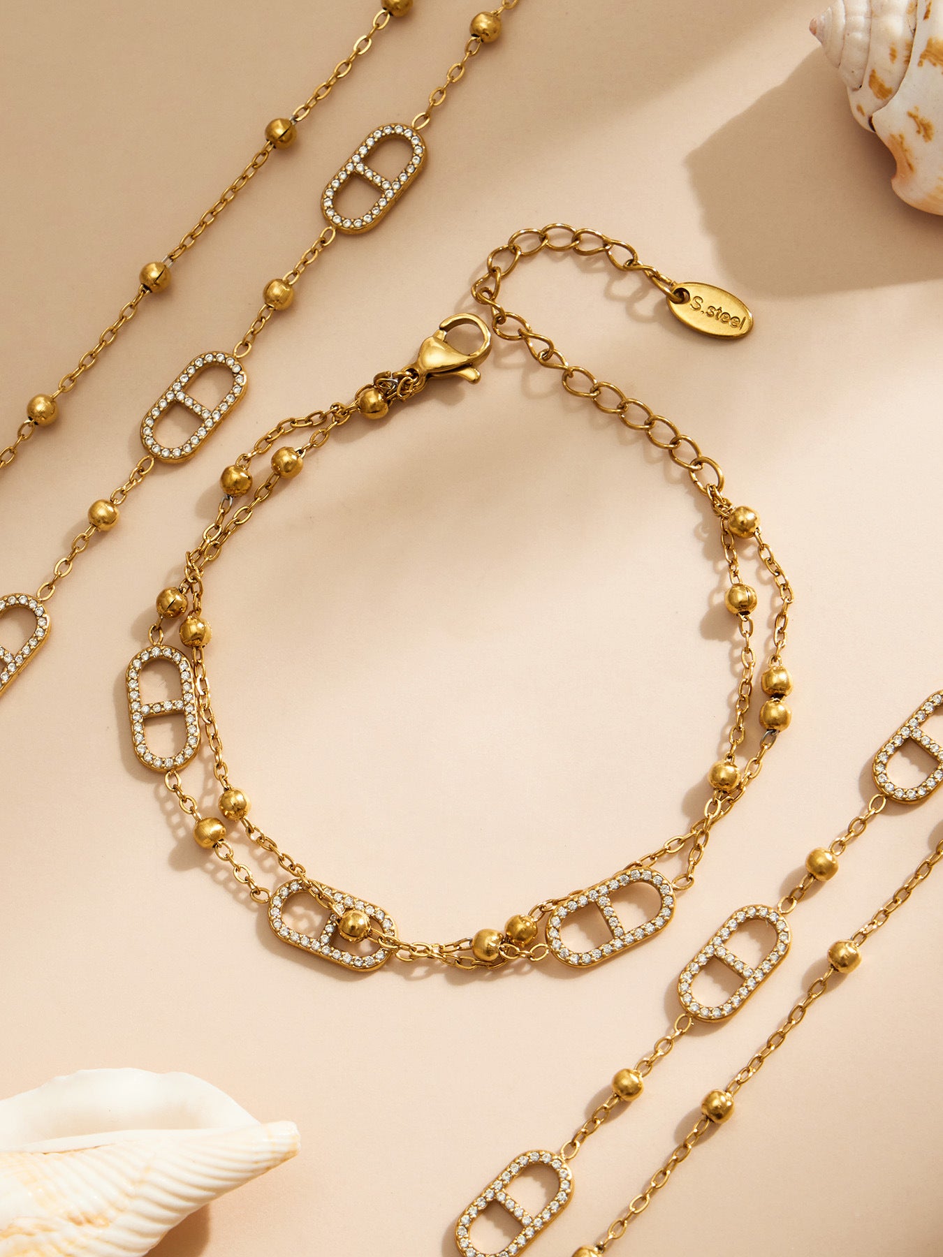 Luminal Art Dual-Layer Necklace