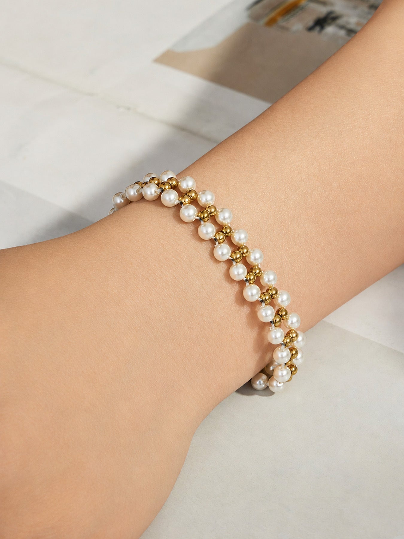 Lustre Pearl Bracelet