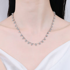 Elegant Classic Moissanite Necklace