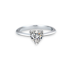 Heart Classic Engagement Ring