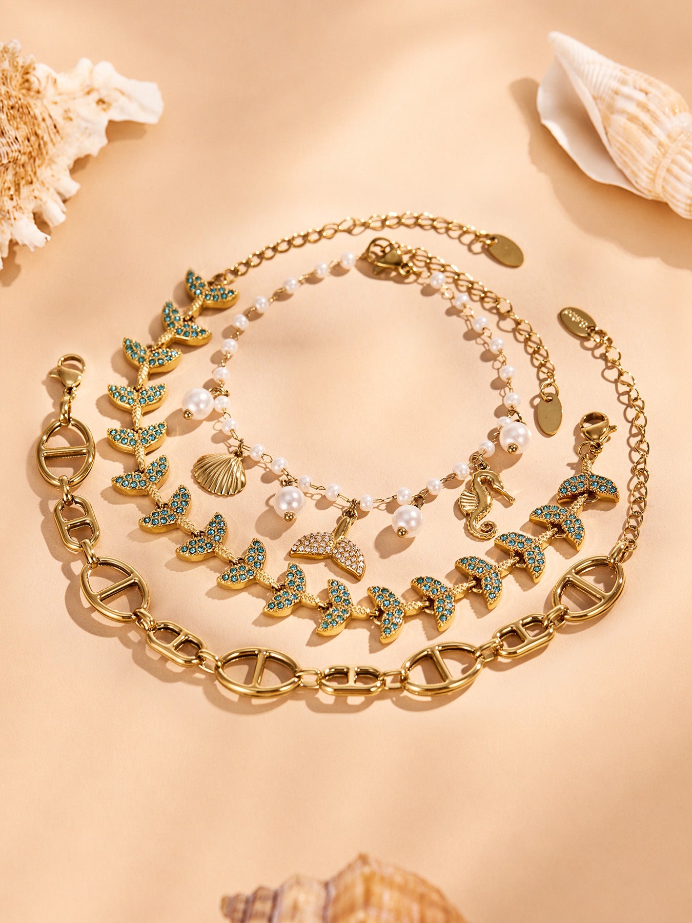 Mermaid Charm Bracelet