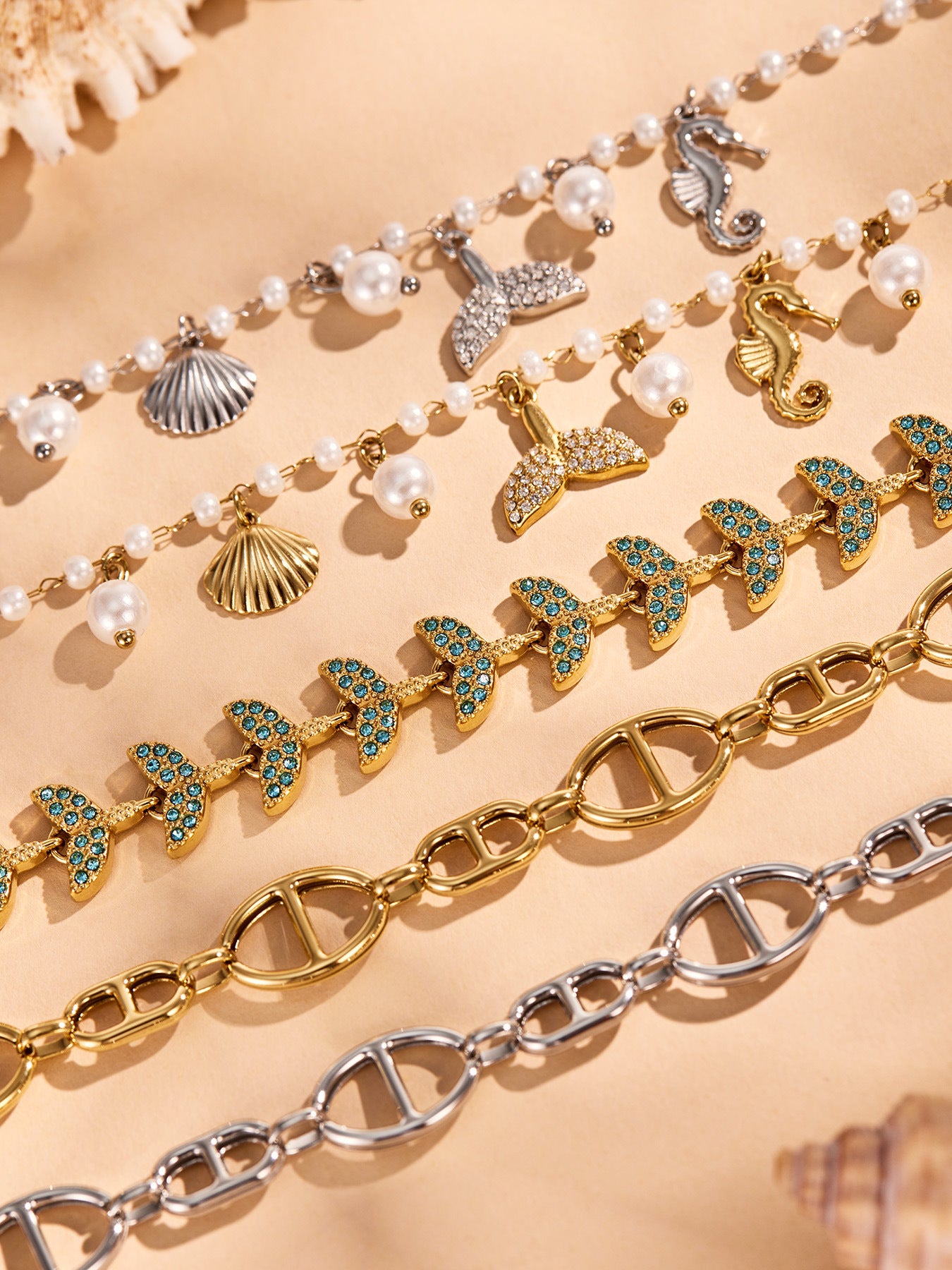 Mermaid Charm Bracelet