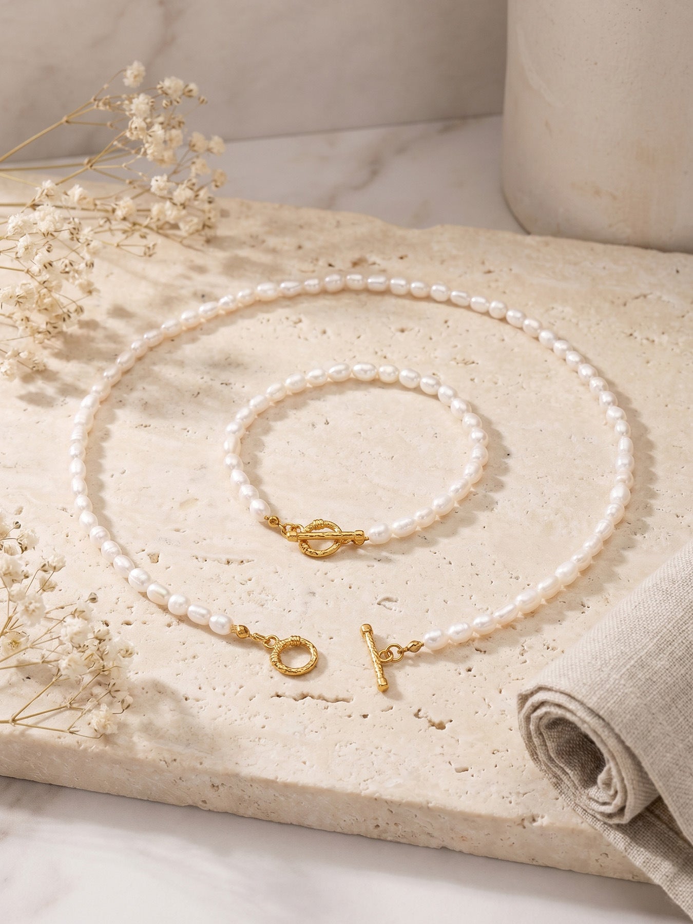 Milky Pearl Necklace
