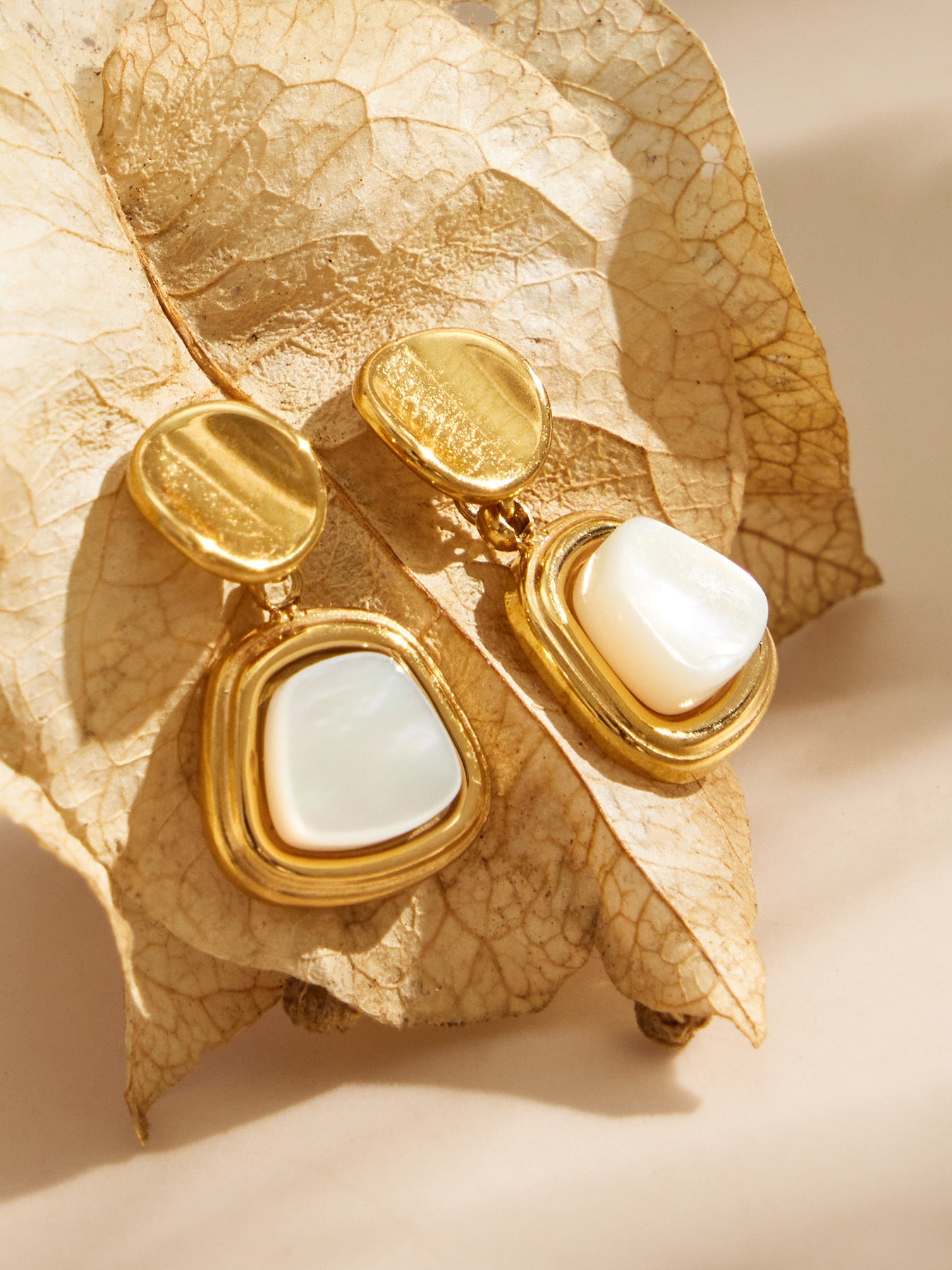 Lustre Pearl Drop Earrings