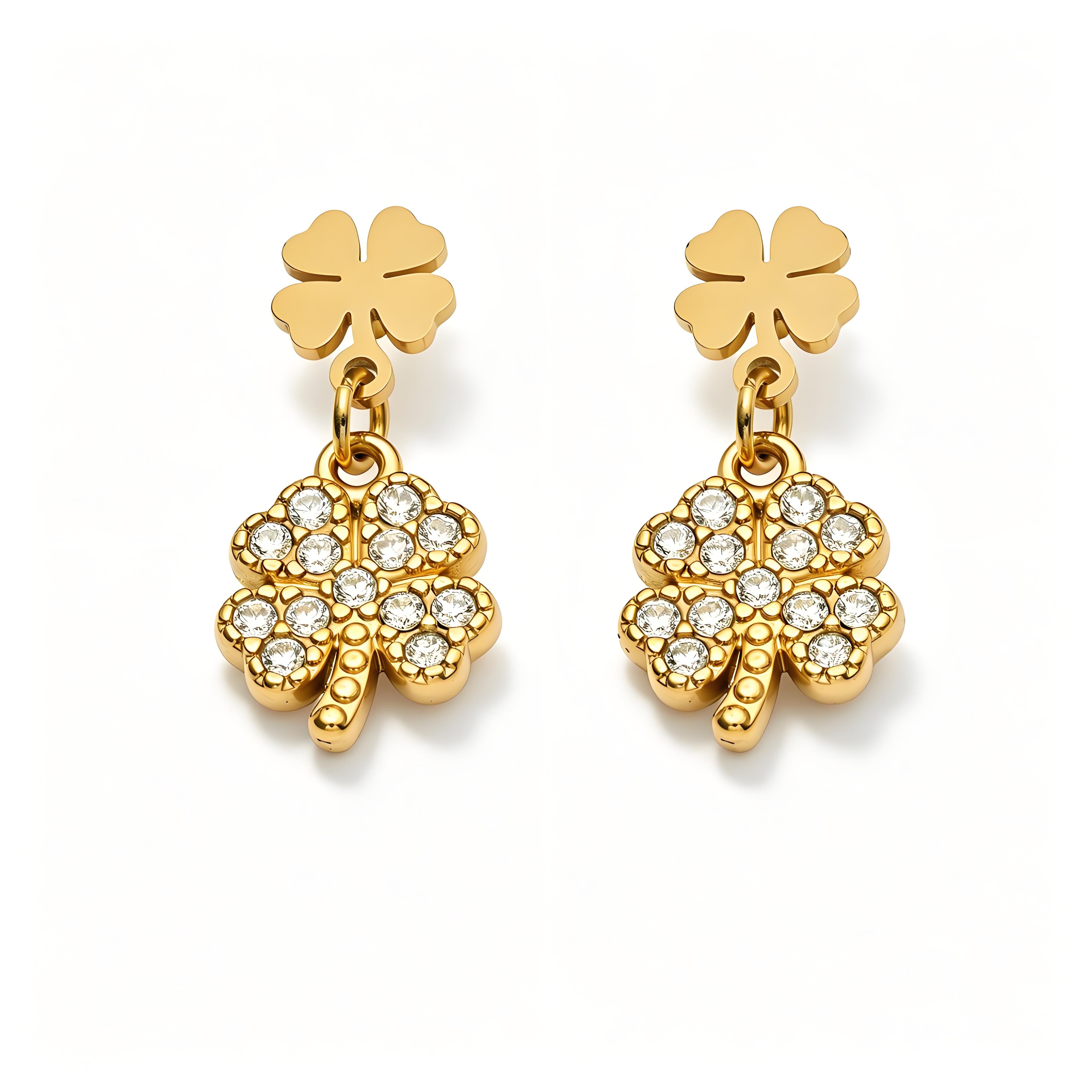 Lucky Charm Drop Earrings
