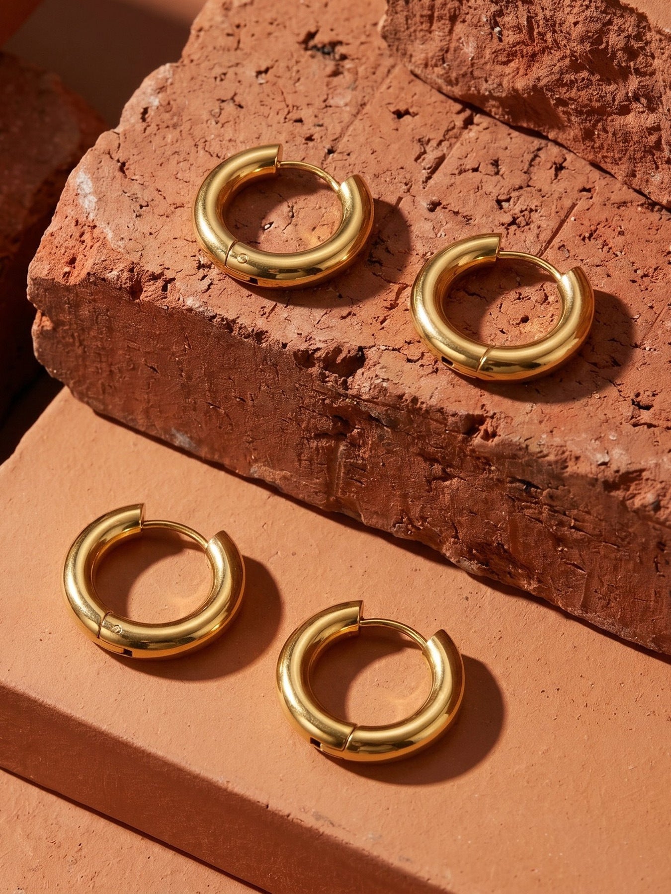 Chunky Hoop Earrings