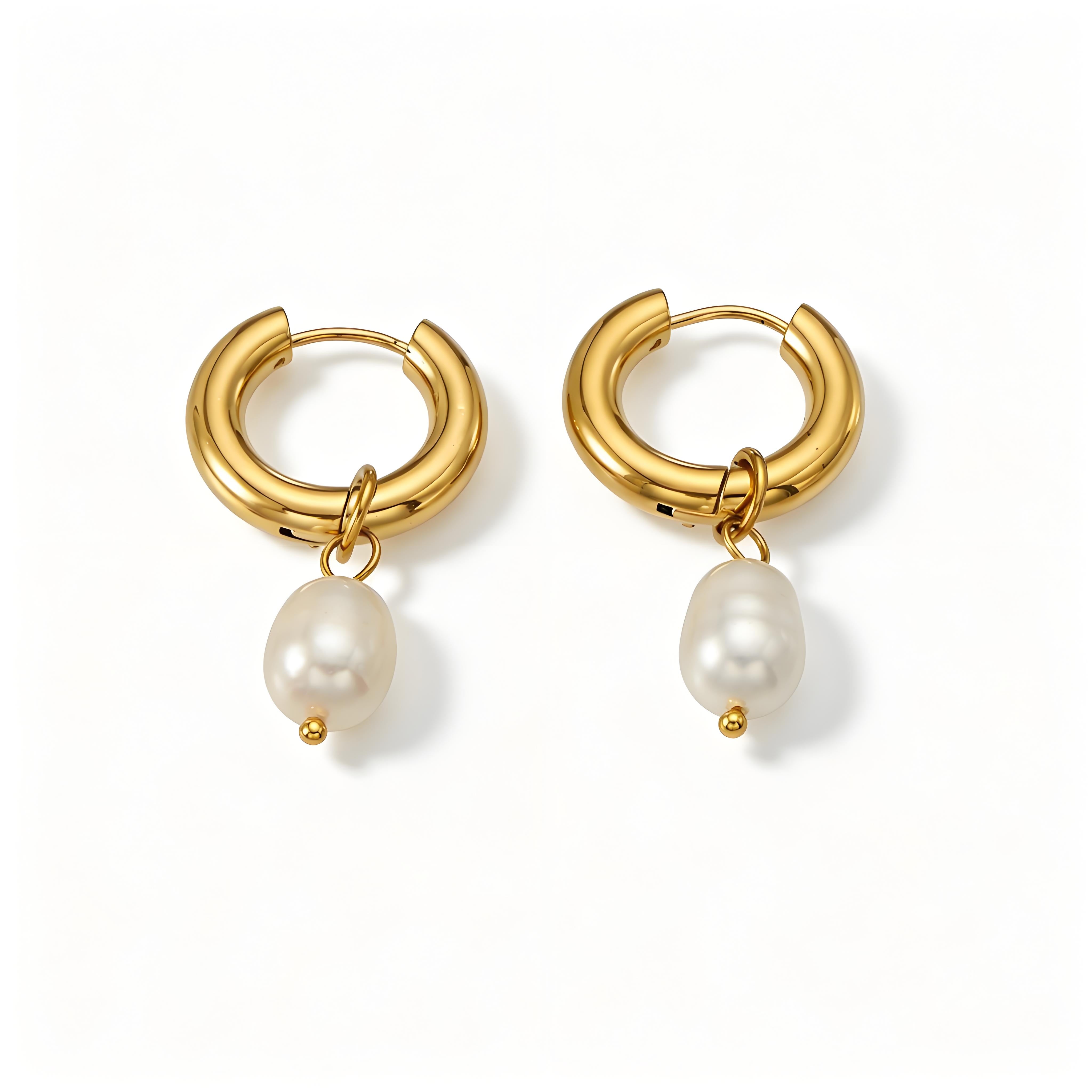 Chunky Hoop Earrings