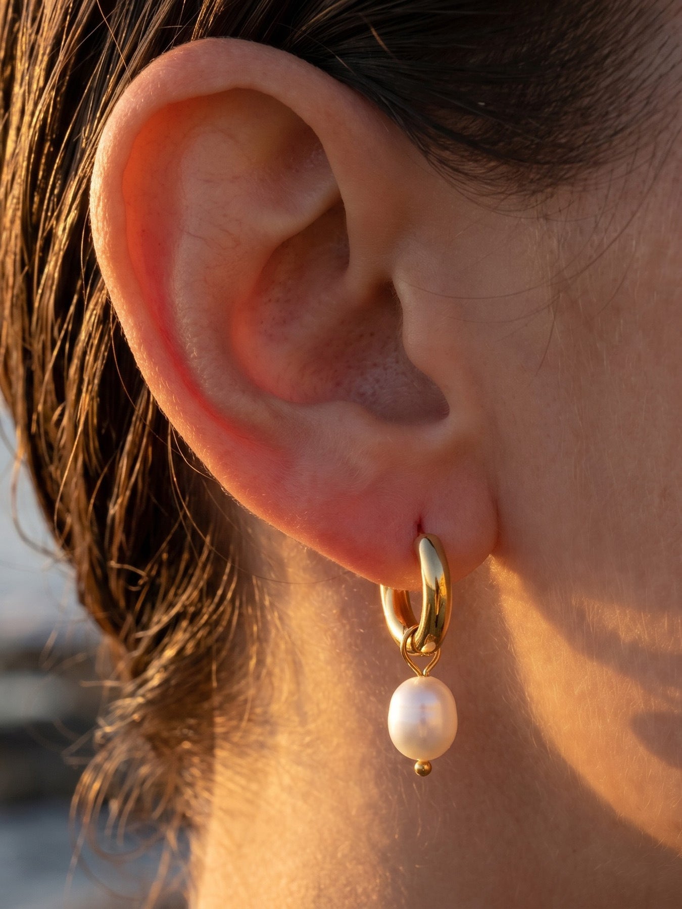 Chunky Hoop Earrings