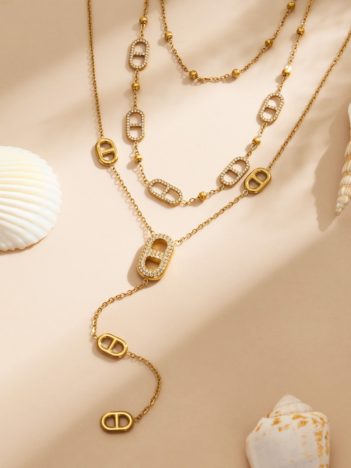 Luminal Art Dual-Layer Necklace
