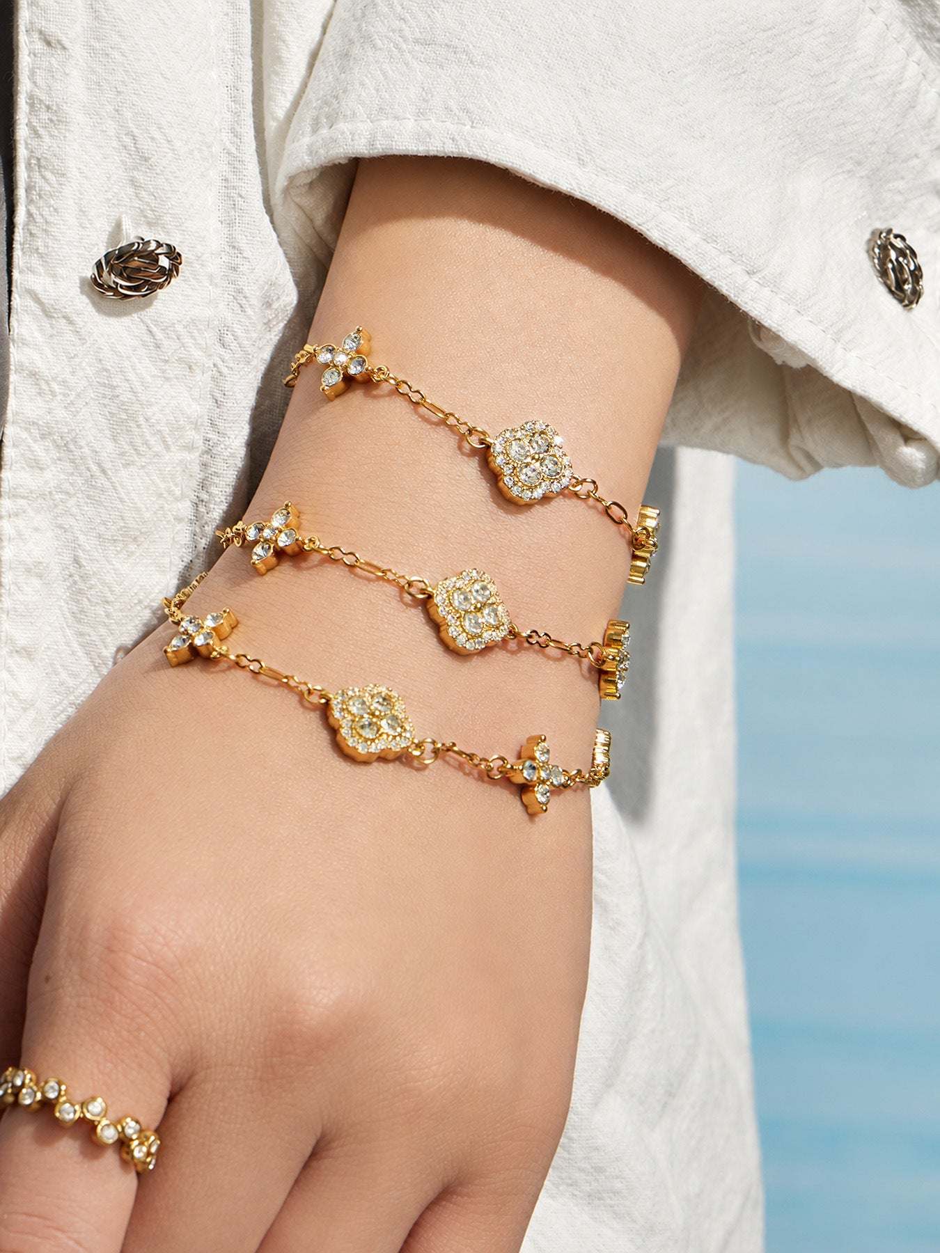 Fortune Clover Bracelet
