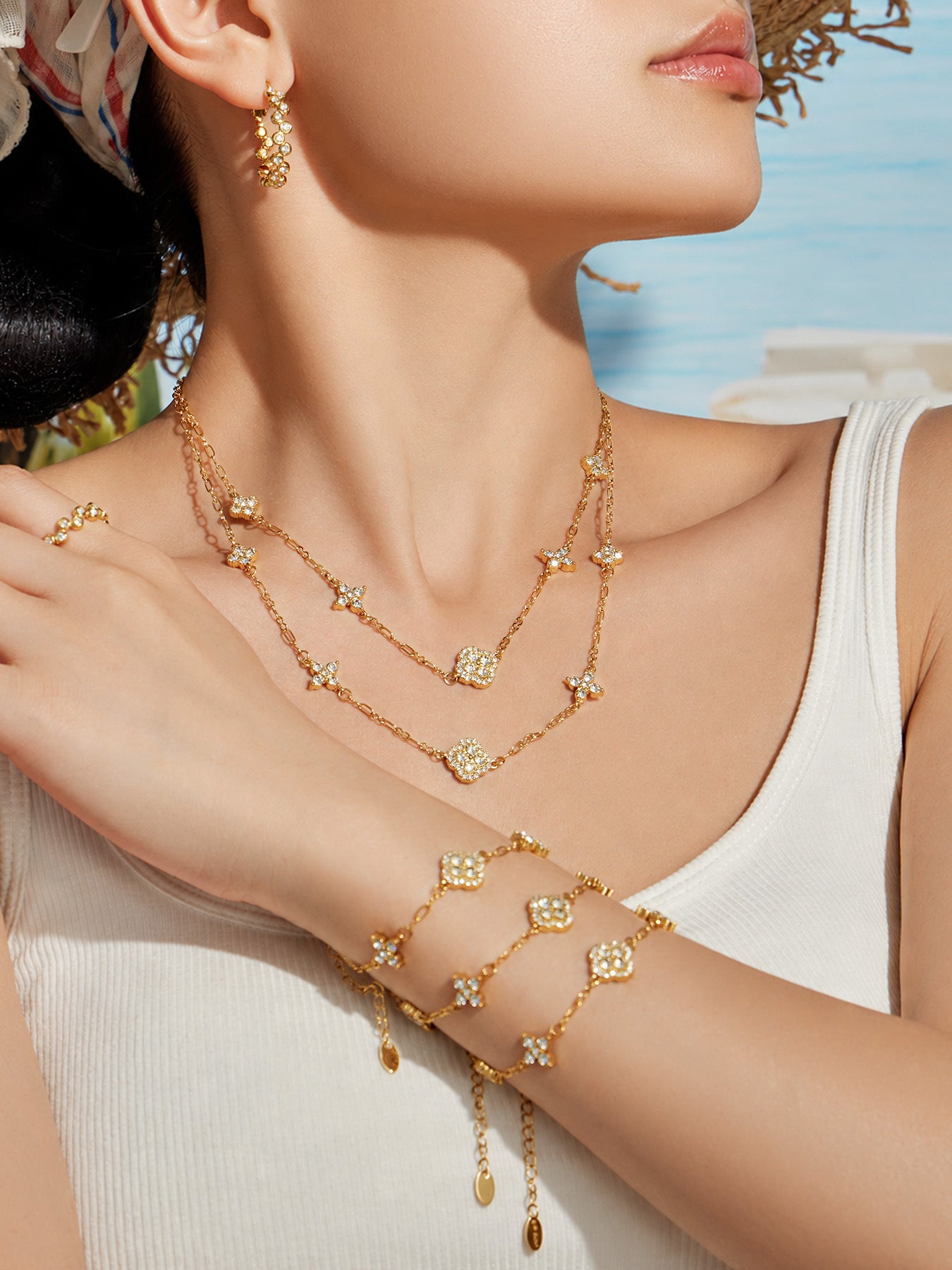 Fortune Clover Bracelet