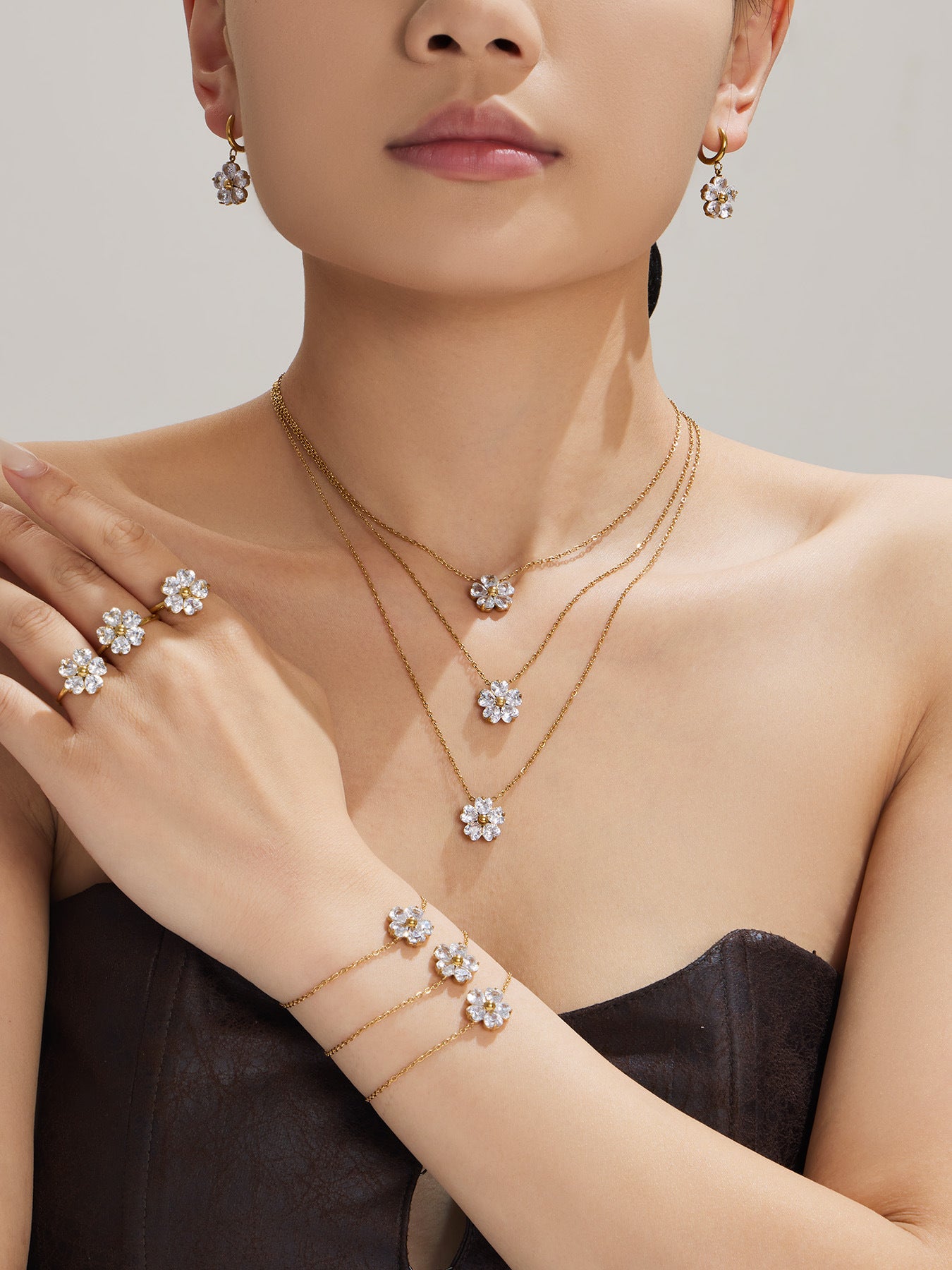 Petal Luxe Adjustable Ring