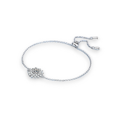 Sunflower Design Round Moissanite Bracelet